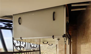 کولر زیر سقفی بالازن - شرکت یونیک